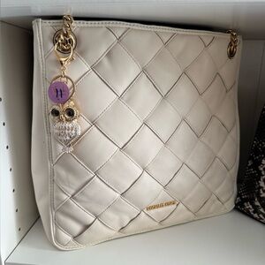 MK Regina Lg Conv Tote w Bag Charm $498 # 11